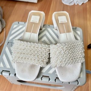 Dolce Vita - Vanilla Halie Pearls Sandals